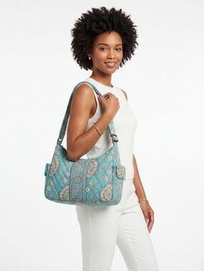 Vera Bradley Hobo Bohemian Charm Shoulder Bag